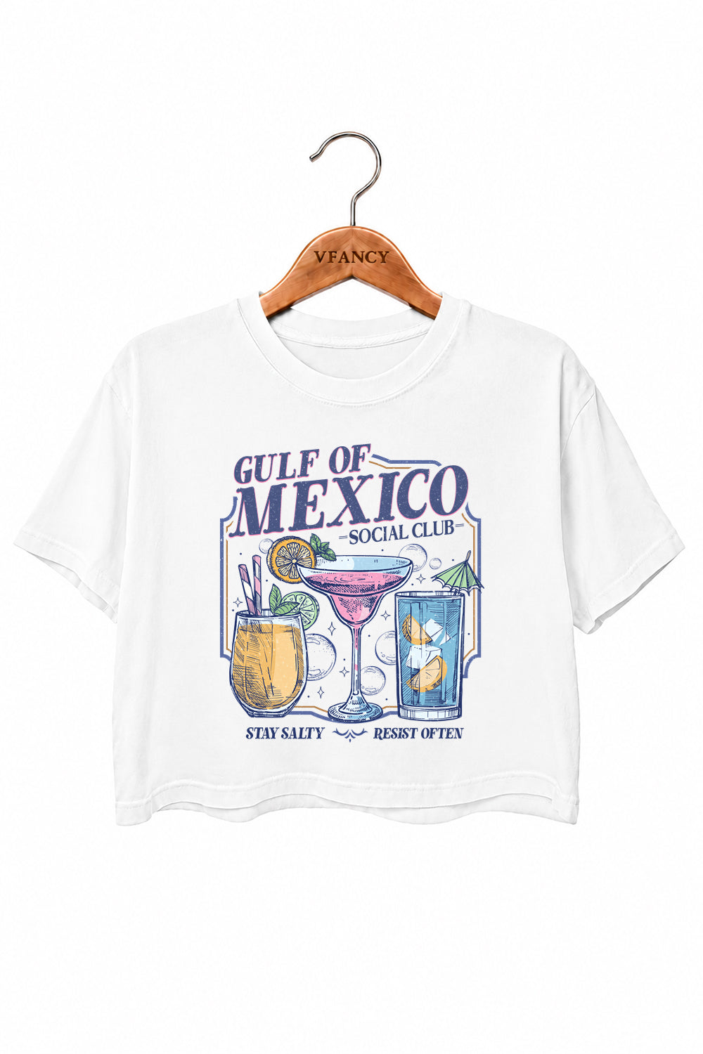 Gulf of mexico stay salty resist often crop top
