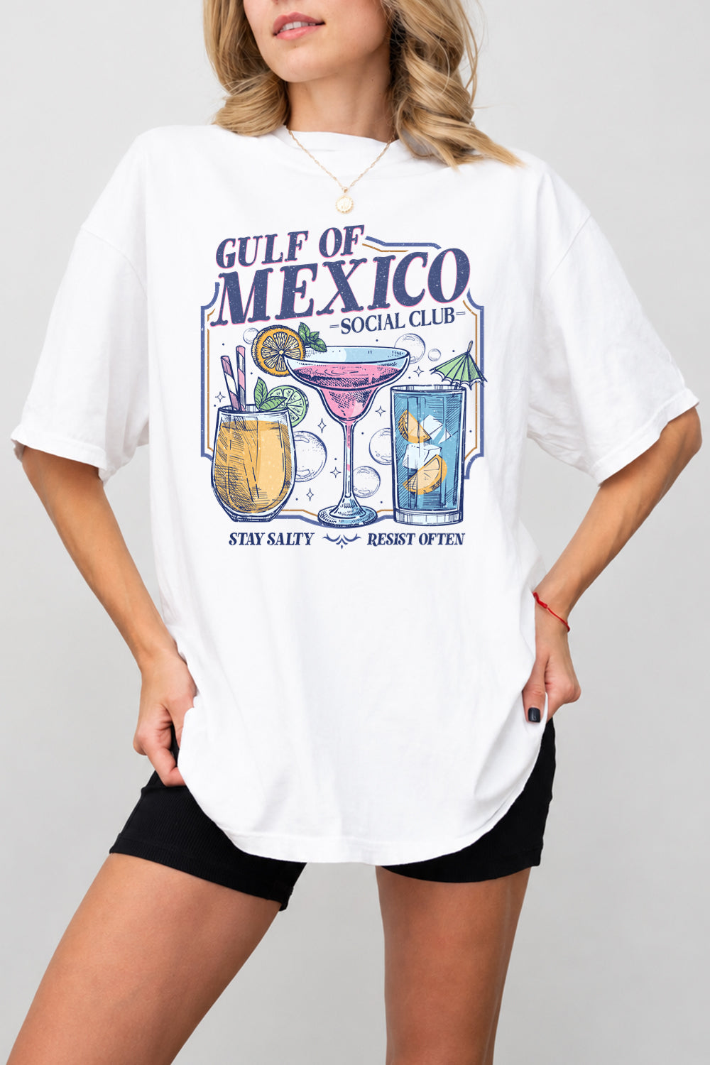 Gulf of mexico stay salty resist often tee