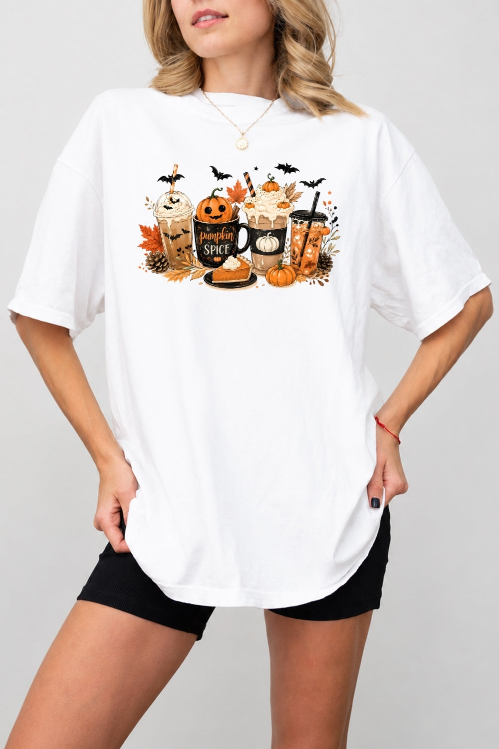 Halloween coffee tee