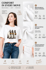 Halloween dark horse crop top