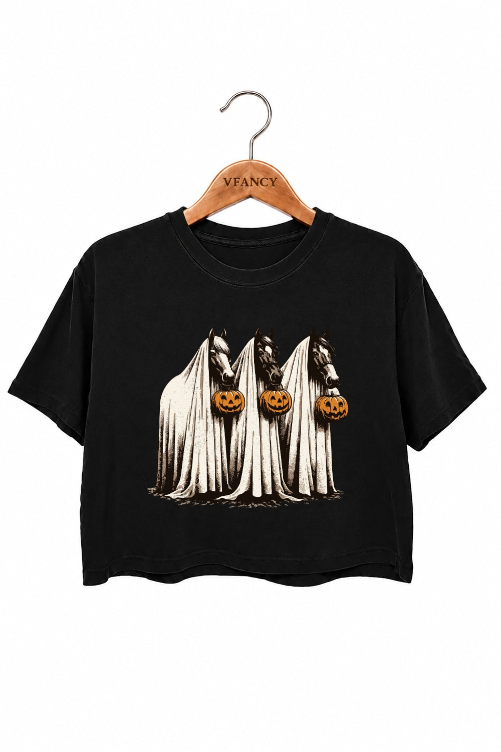 Halloween dark horse crop top