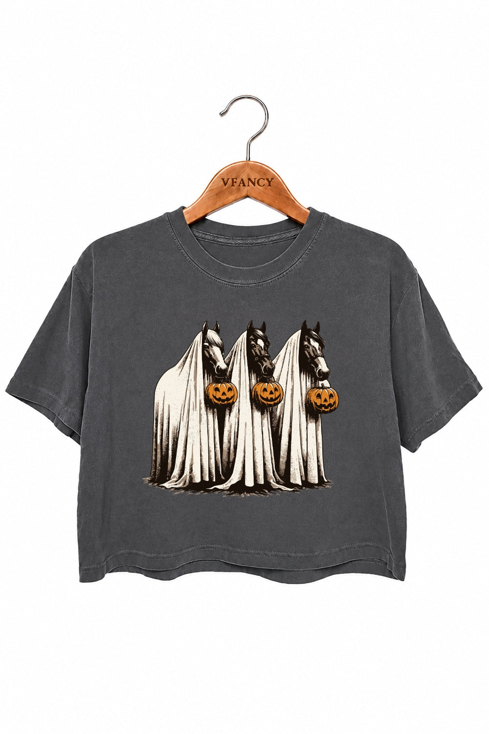 Halloween dark horse crop top