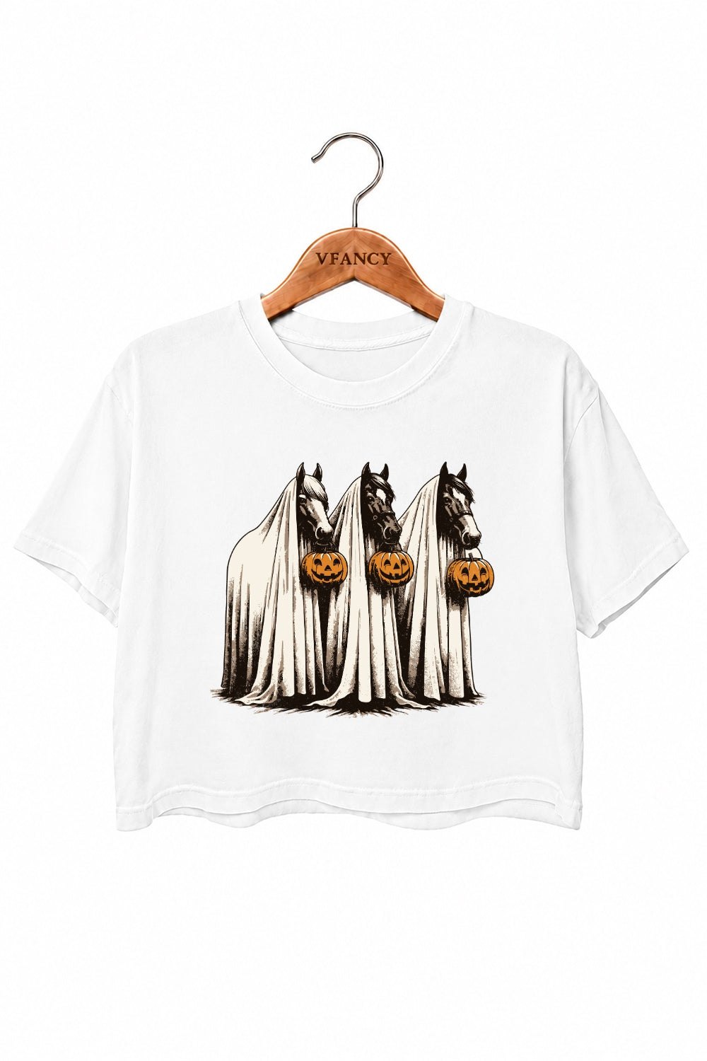 Halloween dark horse crop top