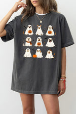Halloween ghost dogs tee