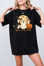Halloween ghost duck tee