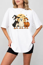 Halloween ghost duck tee