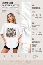 Halloween ghost raccoon tee