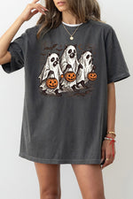 Halloween ghost raccoon tee