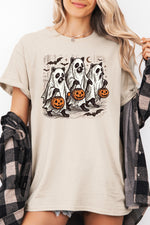Halloween ghost raccoon tee