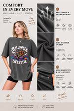 Halloween lifestyle skull tee