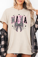 Halloween mama bow tee