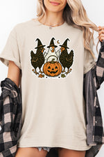 Halloween pumpkin chicken tee