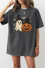 Halloween witch ghost tee