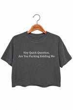 Hey quick question crop top