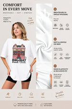 Holiday book club tee