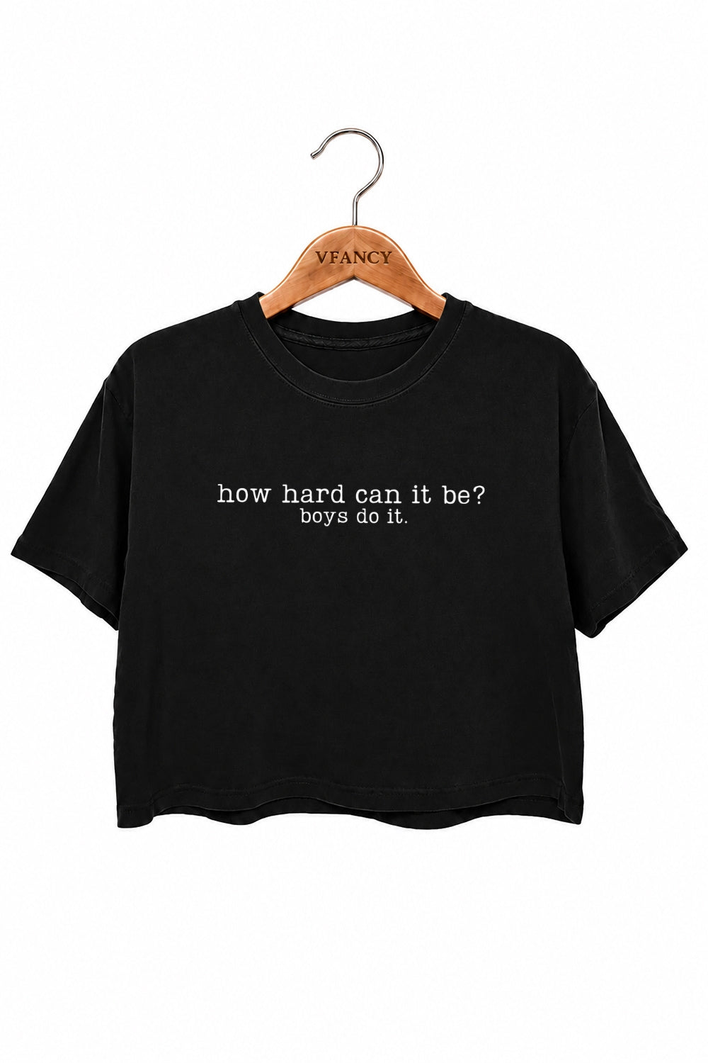 How hard can it be crop top
