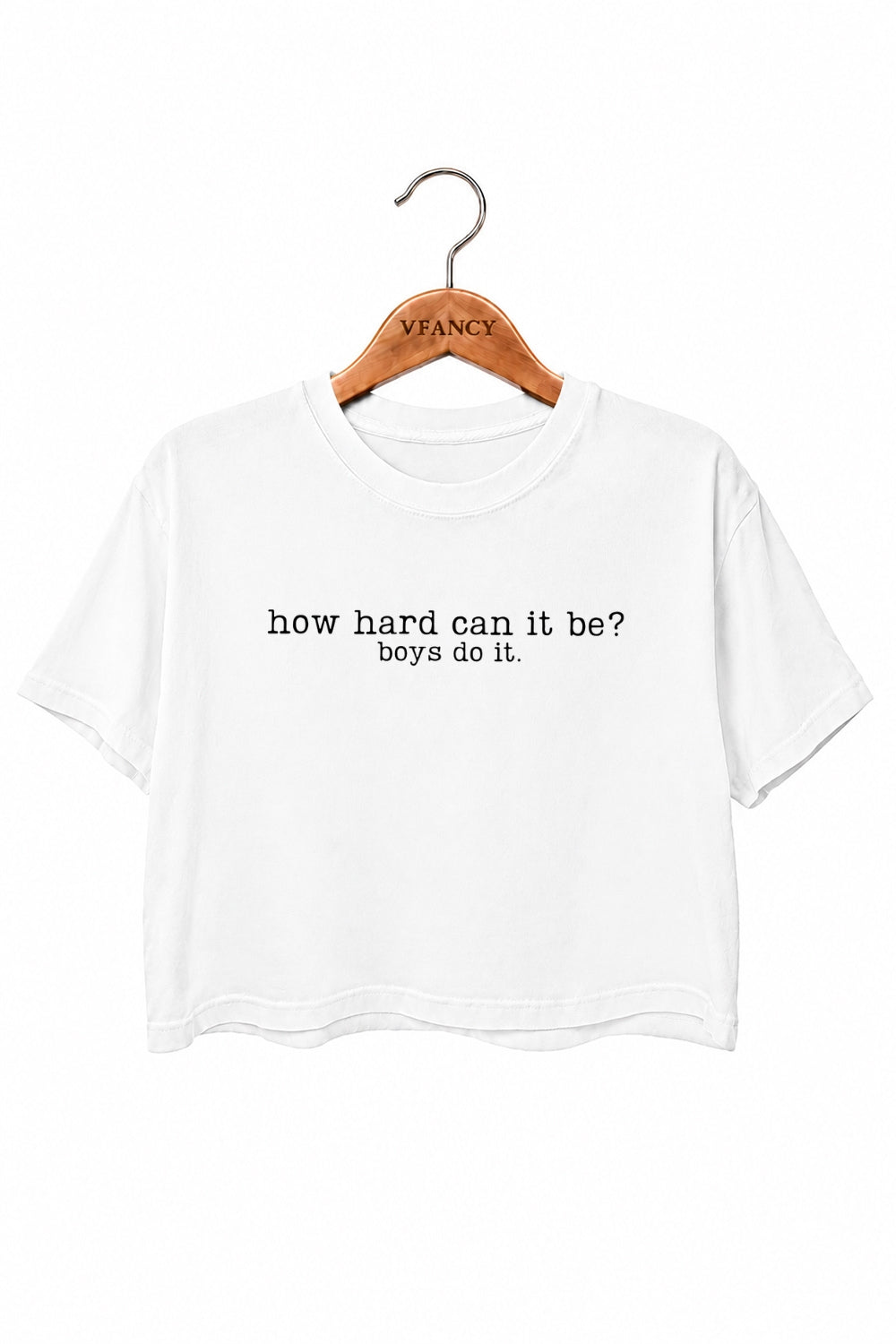 How hard can it be crop top