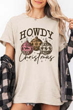 Howdy christmas bauble tee