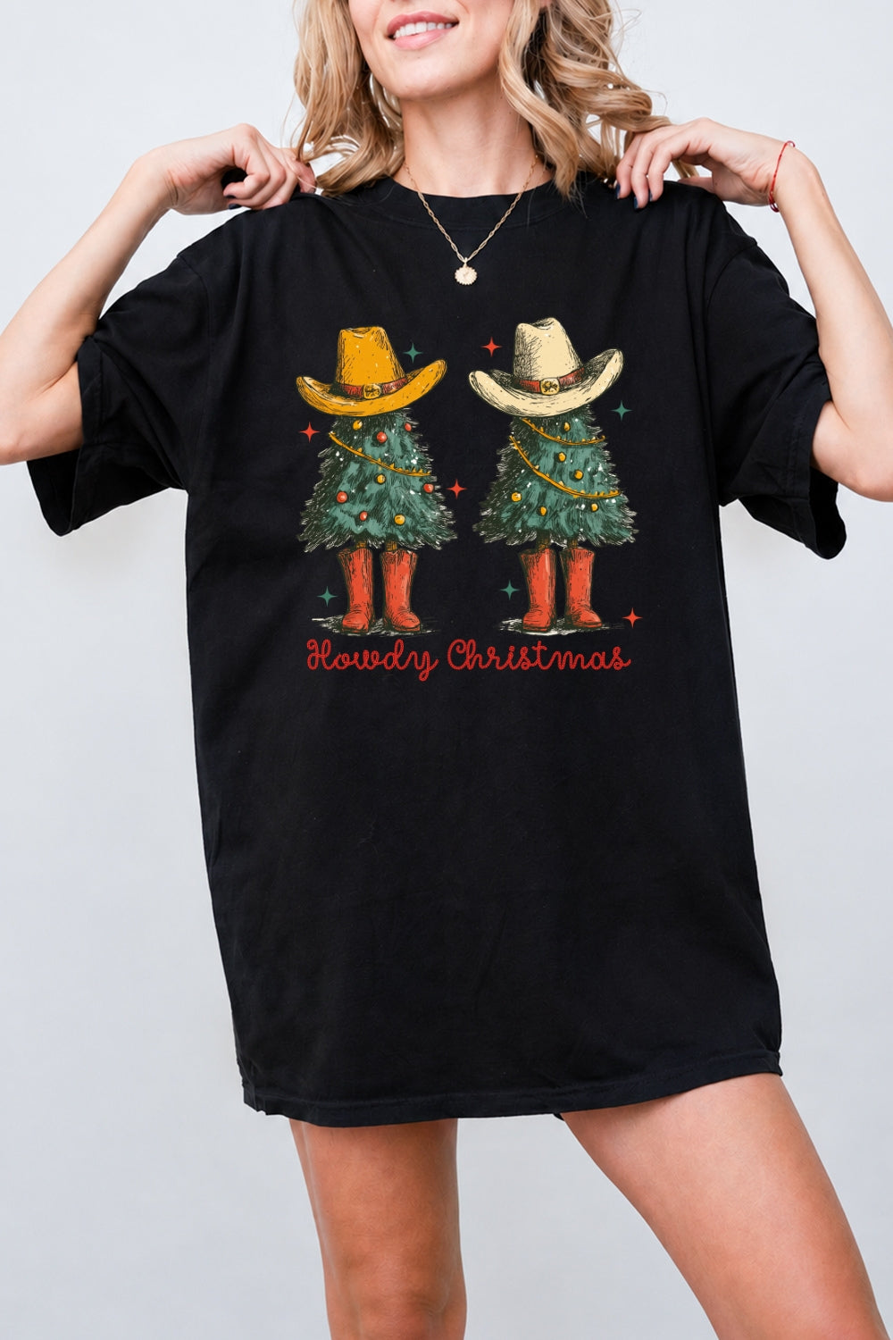 Howdy christmas tee
