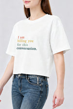 I am billing you funny crop top