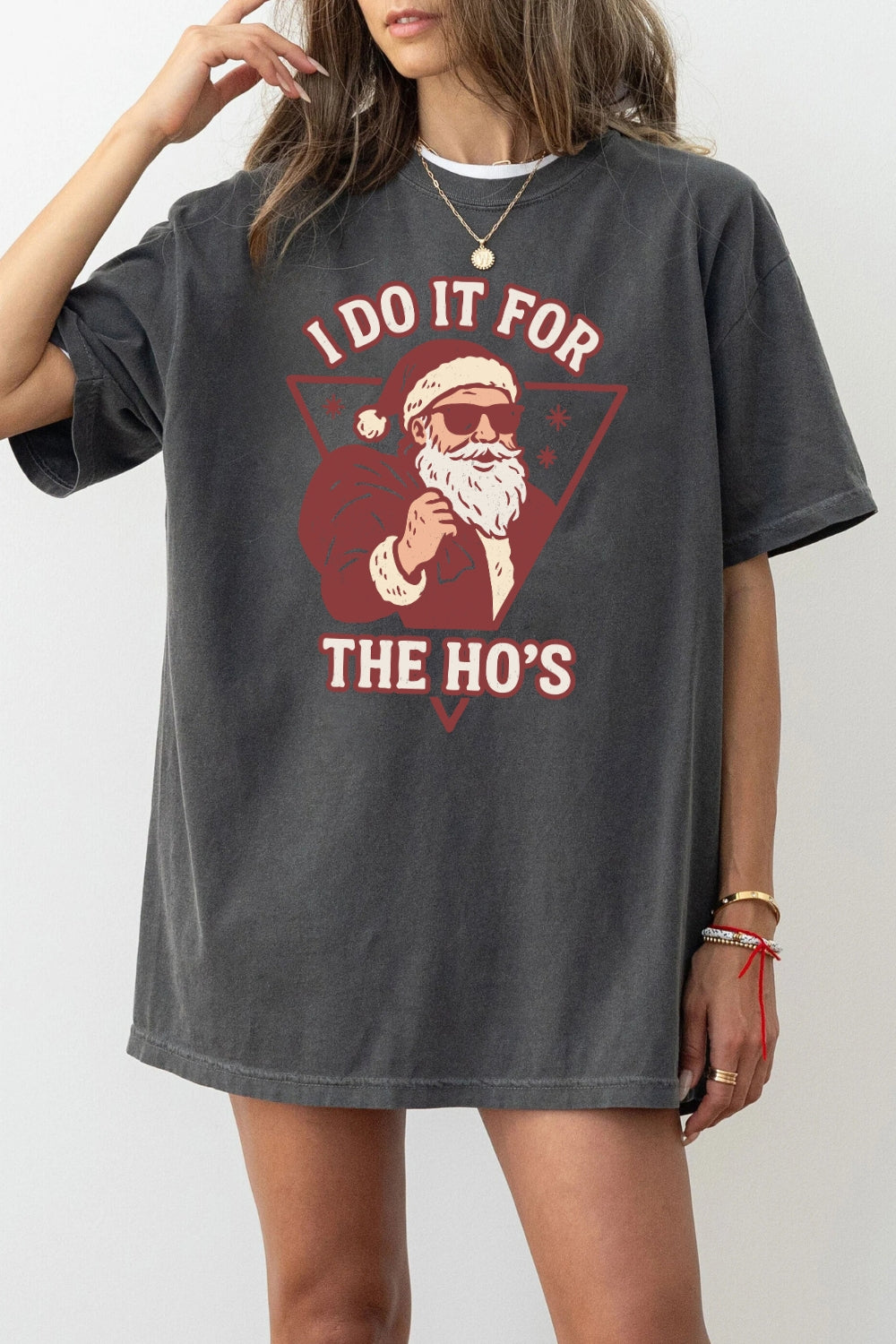 I do it for the ho's christmas tee