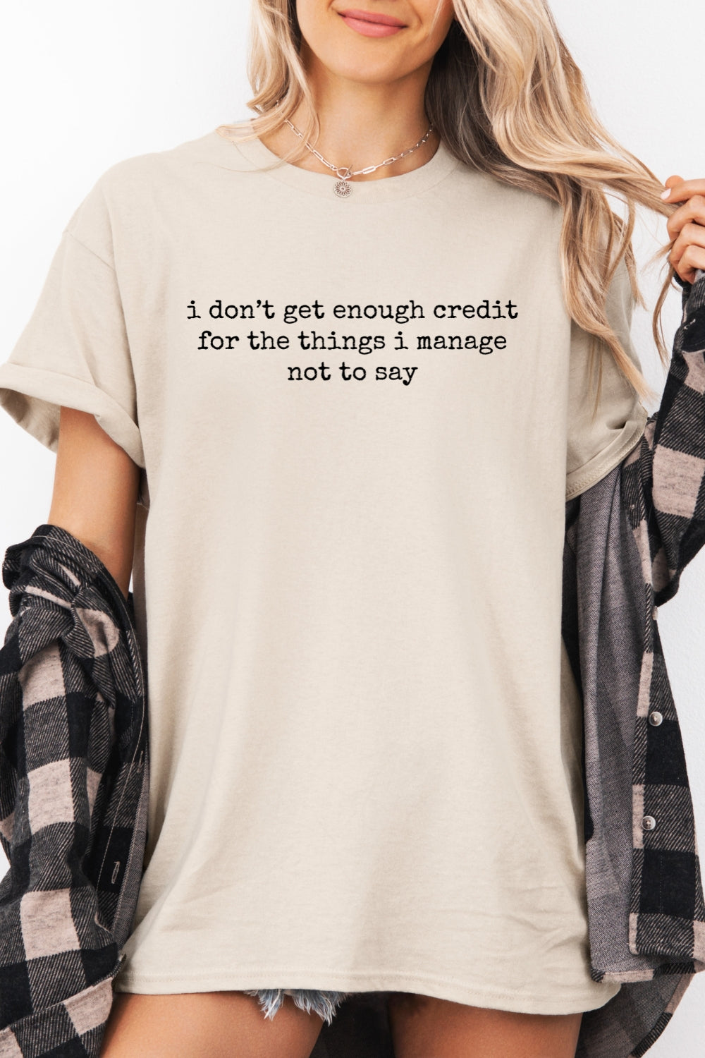 I don't get enough credit tee