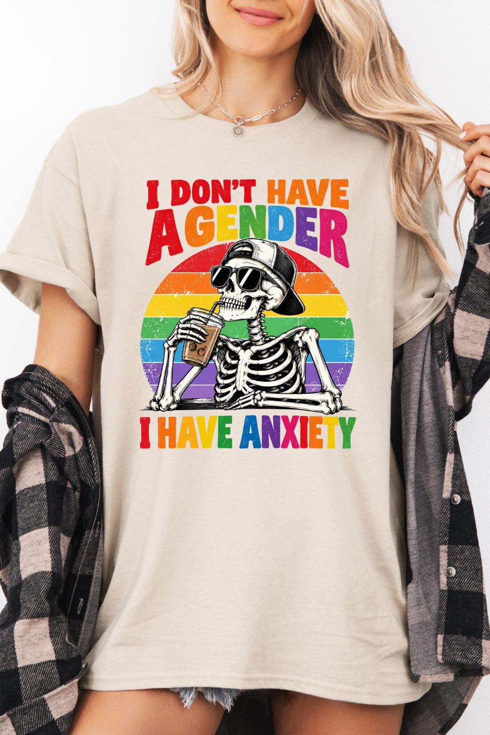 I don't have a gender I have anxiety tee