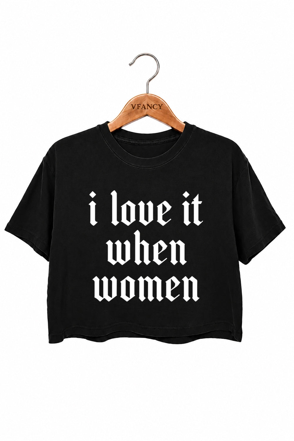 I love it when women crop top