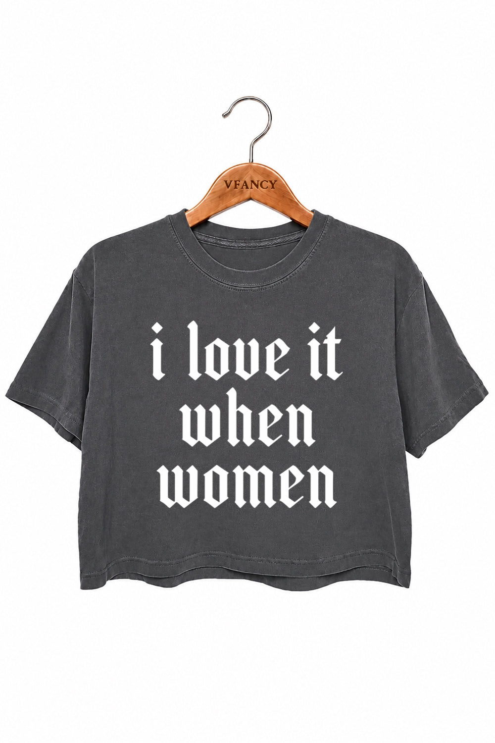 I love it when women crop top