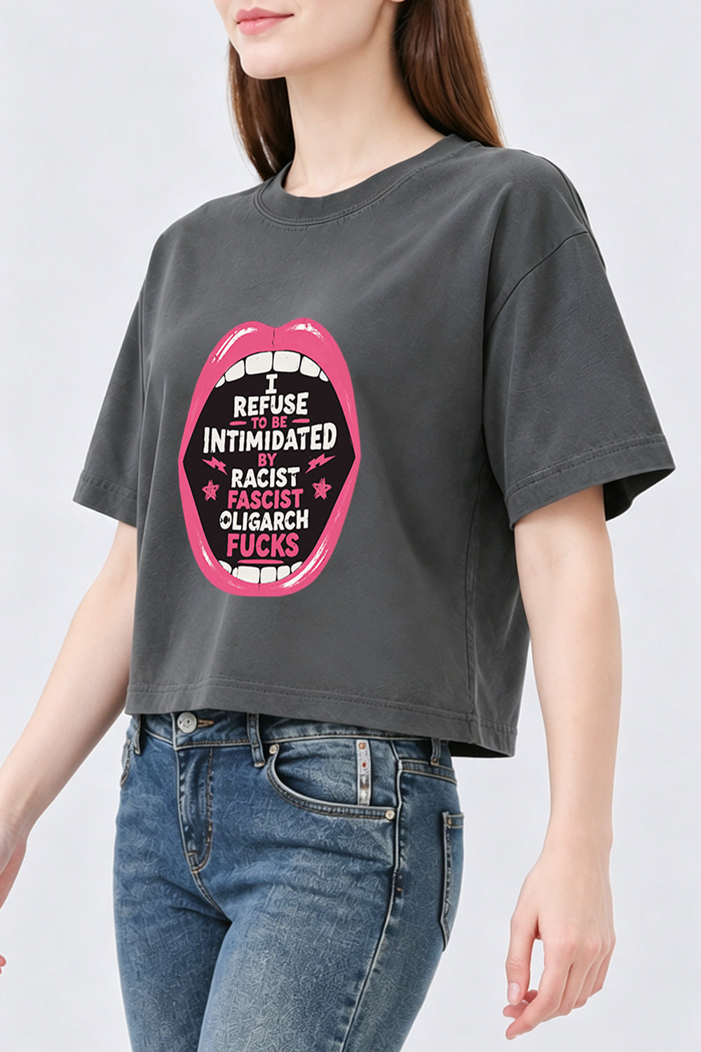 I refuse to be crop top