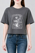 If you are neutral in situations of injustice crop top