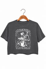 If you are neutral in situations of injustice crop top