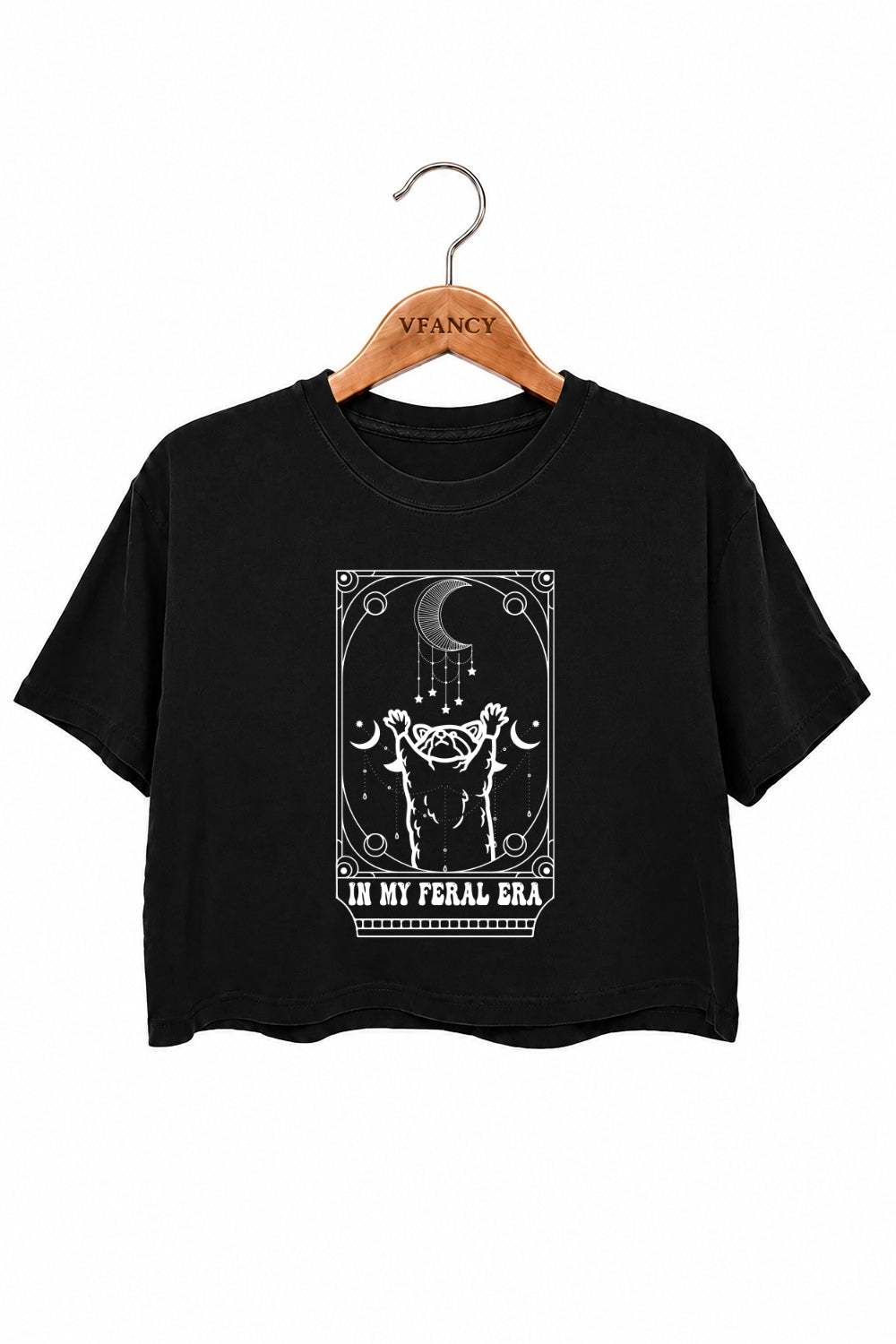 In my feral era crop top