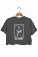 In my feral era crop top
