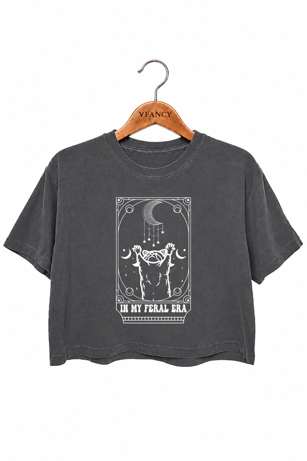 In my feral era crop top