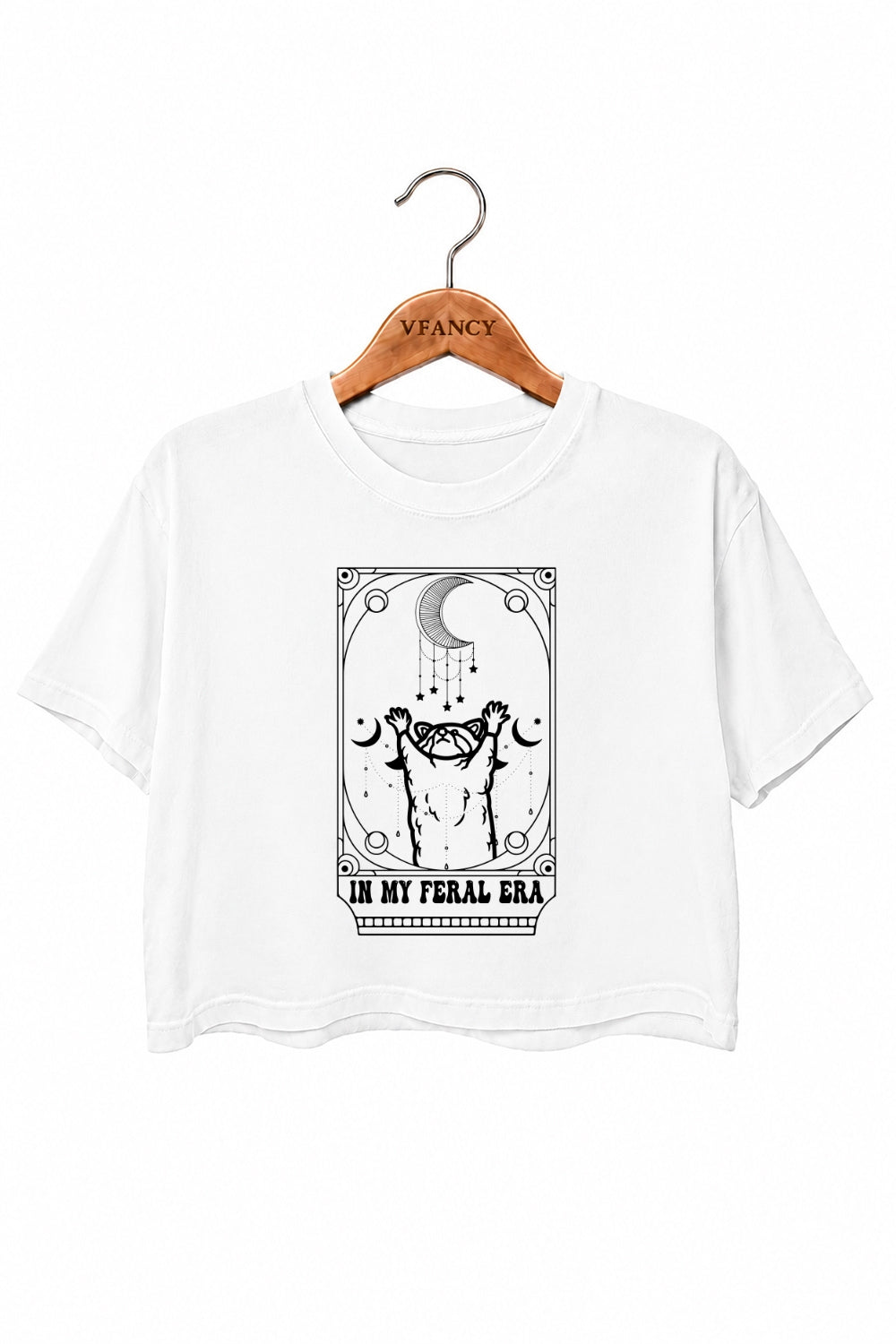 In my feral era crop top