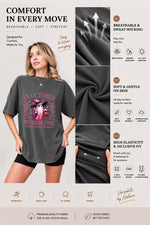 In October we wear pink halloween crop top