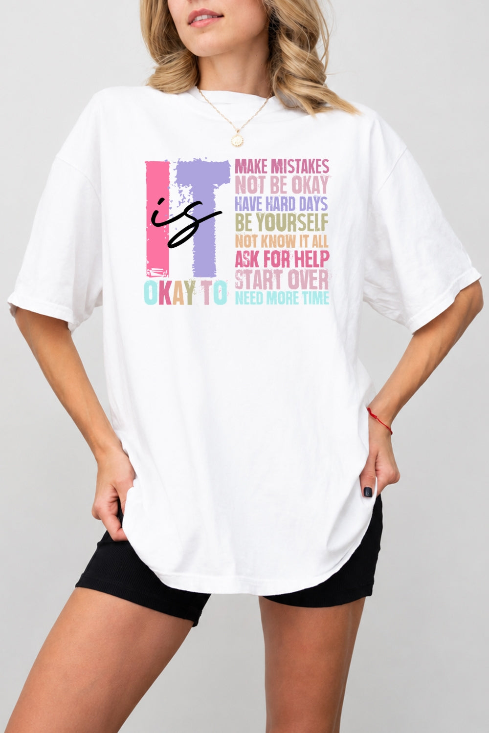 It's ok to saying tee