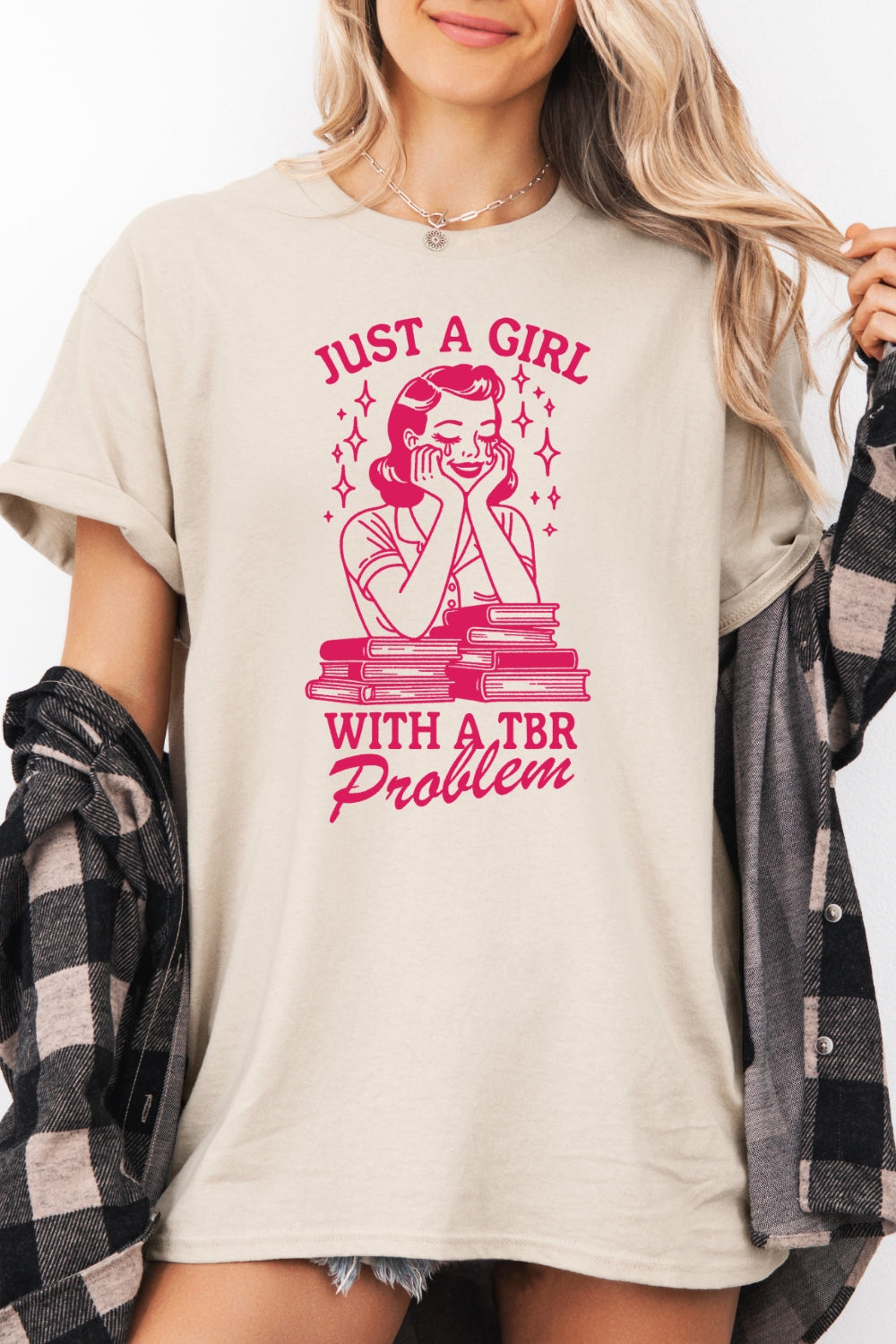 Just a girl with a tbr problem tee