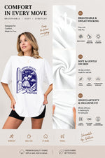 Leaving reality entering fiction reading tee