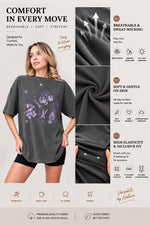 Lesbian scissors floral tee