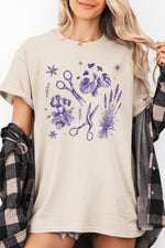 Lesbian scissors floral tee