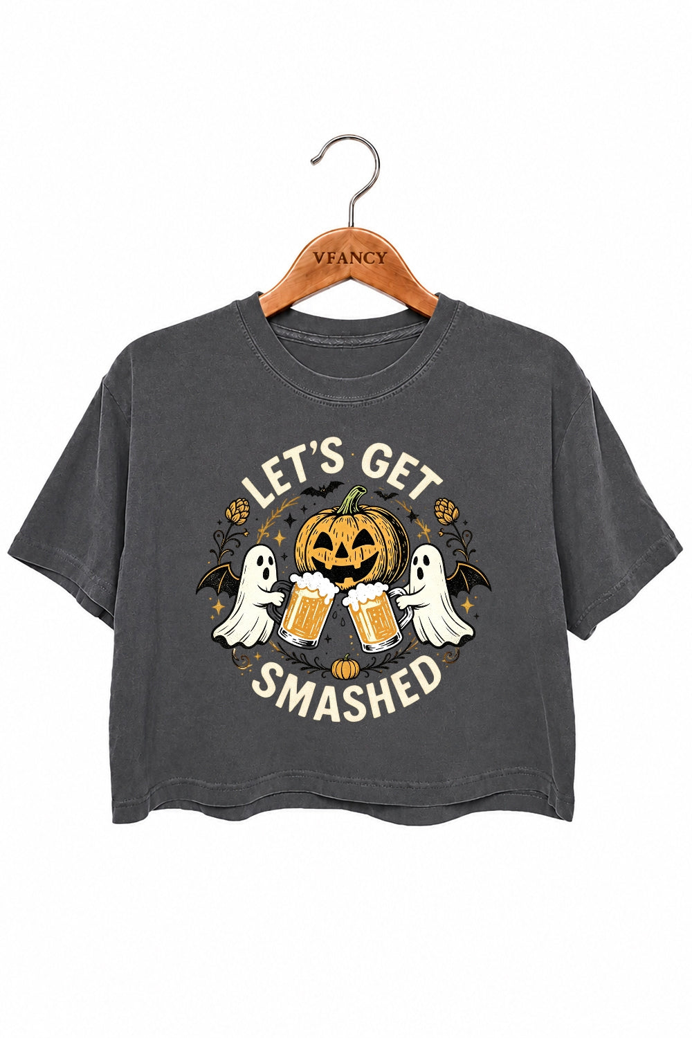 Let's get smashed pumpkin crop top