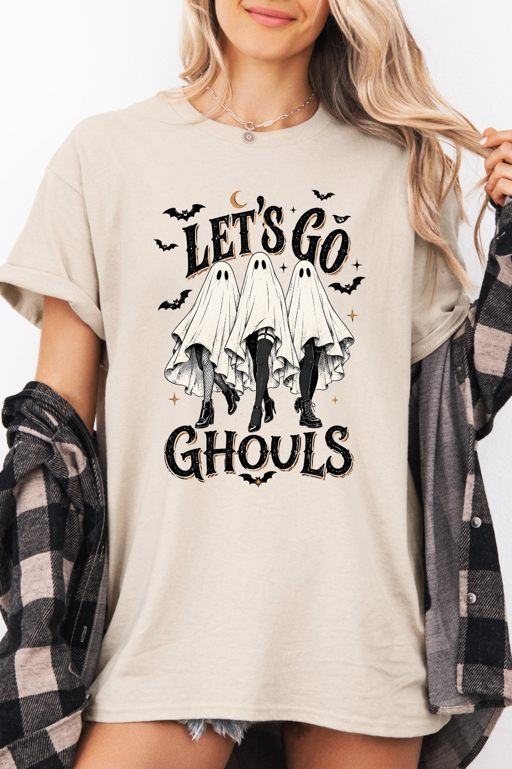 Let's go ghouls tee