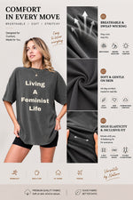 Living a feminist life tee