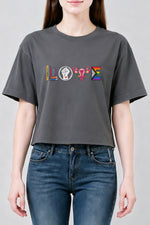 Love equal rights crop top