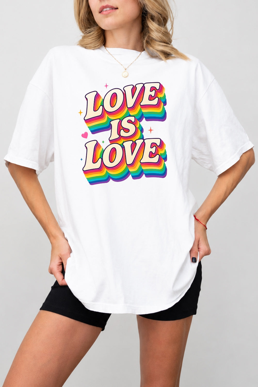 Love is love cute tee