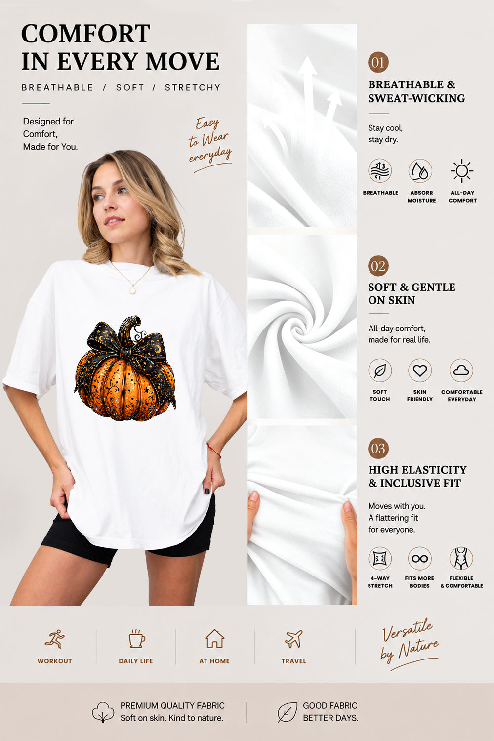Magic halloween pumpkin tee