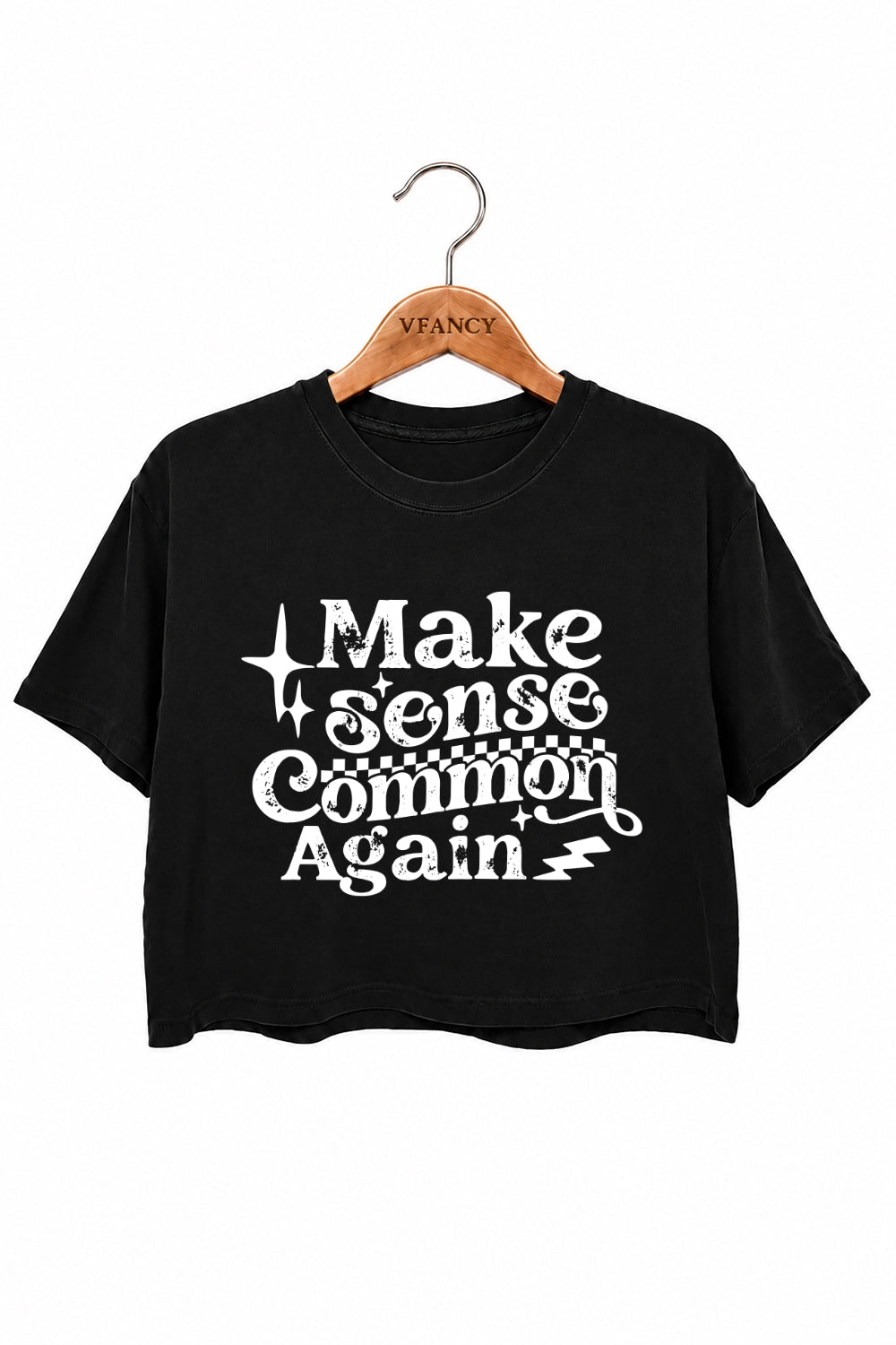 Make sense common again crop top