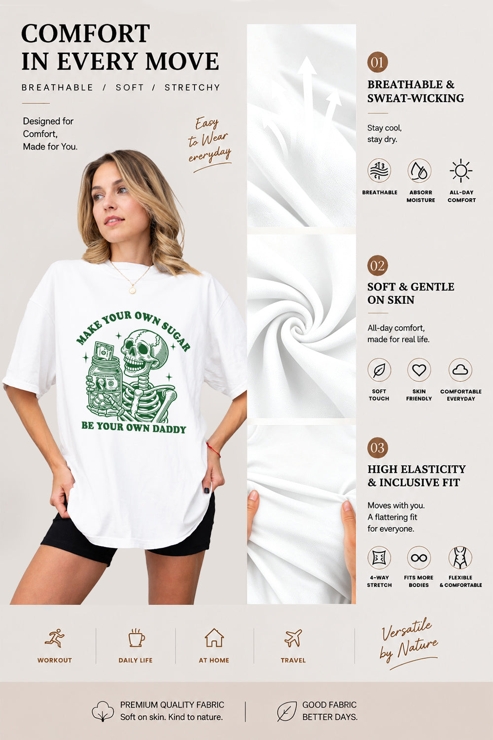 Make your own sugar tee